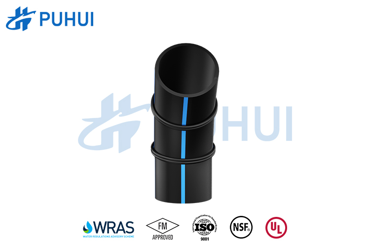 HDPE Segmented 45 Degree Bend 1
