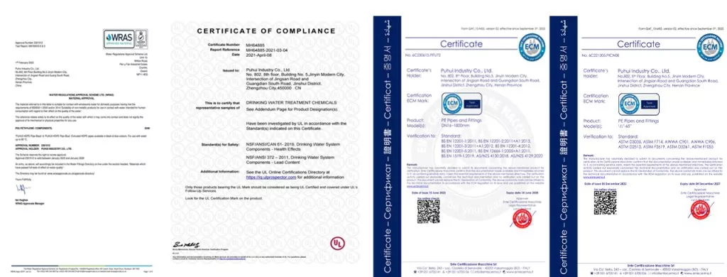 Blue Pipe Certification