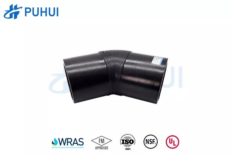 HDPE Butt Fusion 45 Degree Elbow-1 HDPE Butt Fusion 45 Degree Elbow-1