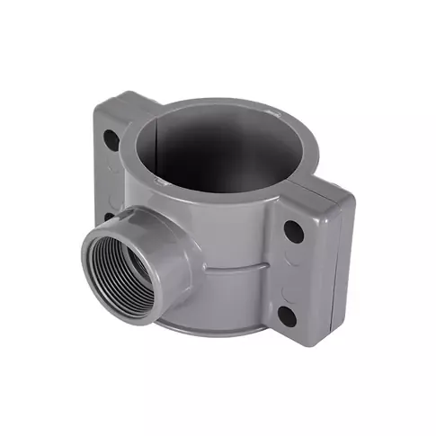 Saddle clamp pvc discount