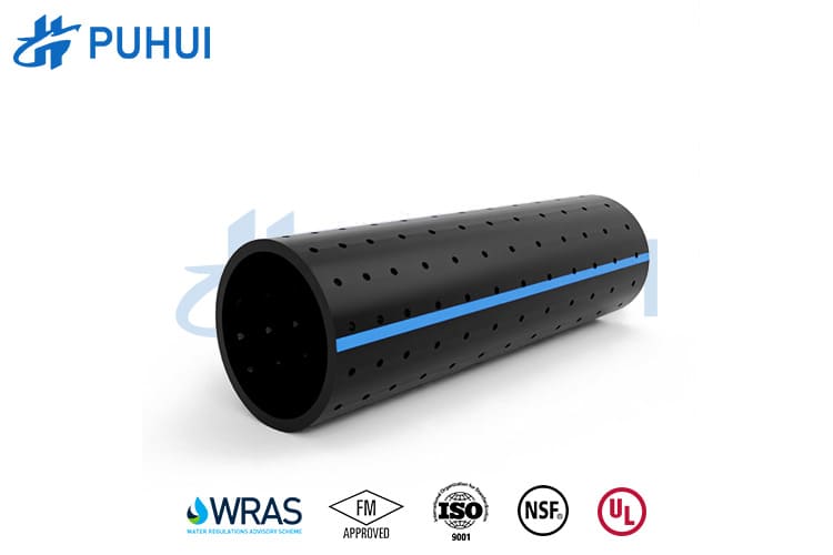 Perforated HDPE Drainage Pipe