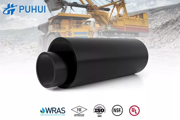 Black HDPE Pipe for Mining
