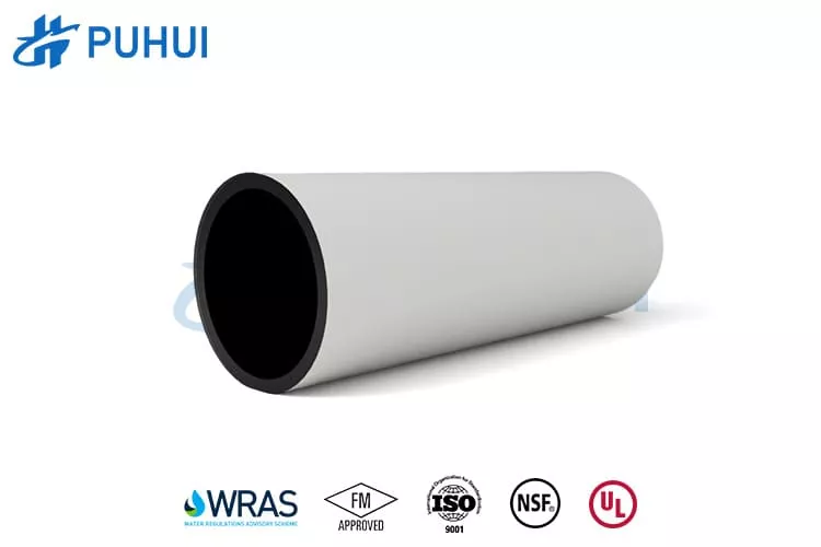 HDPE White Co-Extruded Pipe