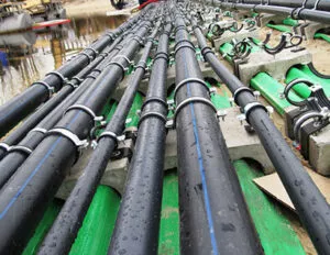 black pe pipe