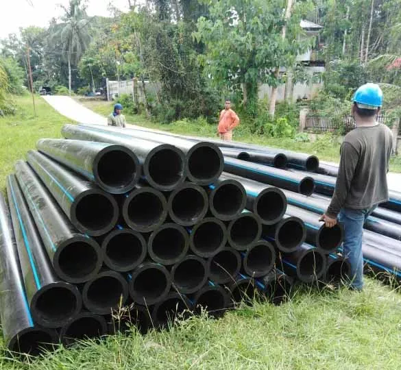 280mm HDPE pipes for water supply in Bohol Province (1)
