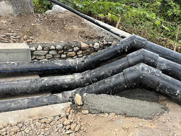 Application of Philippine Steel mesh PE composite pipe in Geothermal power plant (2)