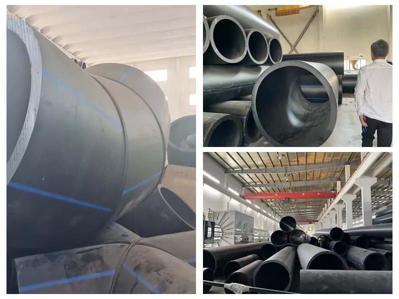 Indonesian fertilizer plant uses 1600mm outer diameter SDR 17 HDPE pipe (1)