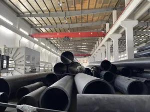 Indonesian fertilizer plant uses 1600mm outer diameter SDR 17 HDPE pipe (3)
