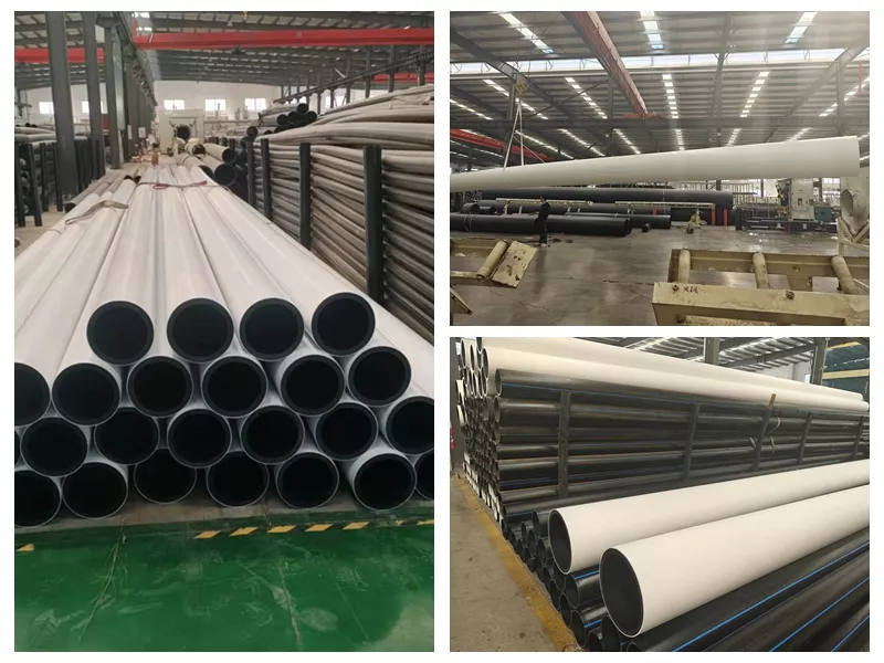 Panama Mining Double-layer Co-extruded HDPE Pipe (1)