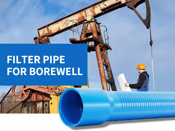 Filter pipe for borewell